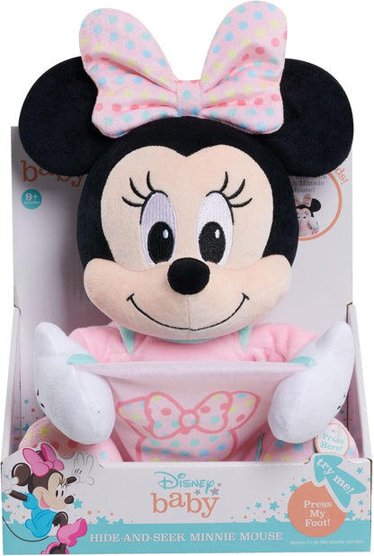 Disney Peluche interactivo de Minnie Mouse para esconderse para beb...