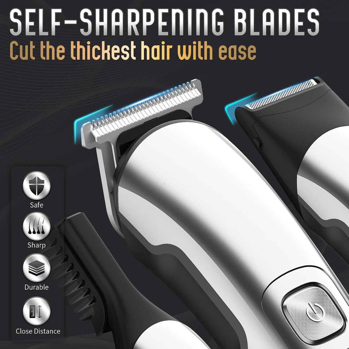 Ufree - Cortadora de barba para hombres, maquinilla de afeitar eléc...