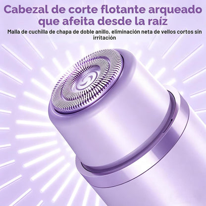 Recortadora de bikini para mujer, afeitadora eléctrica impermeable...