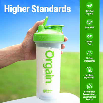Orgain Proteína en polvo vegana orgánica de 0.74 oz, vainilla, 10 p...