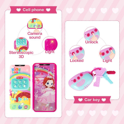 Shemira Bolsa de Juego para Niñas Pequeñas, Juguetes de Princesa de...