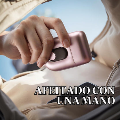 Afeitadora eléctrica inalámbrica para mujer: mini maquinillas de af...