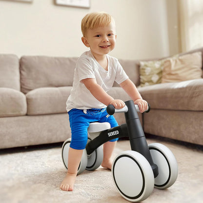 SEREED Bicicleta de equilibrio para bebés de 1 año, bicicleta de eq...