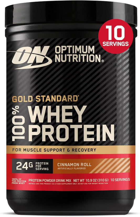 Optimum Nutrition Gold Standard 100% proteína de suero en polvo, ro...
