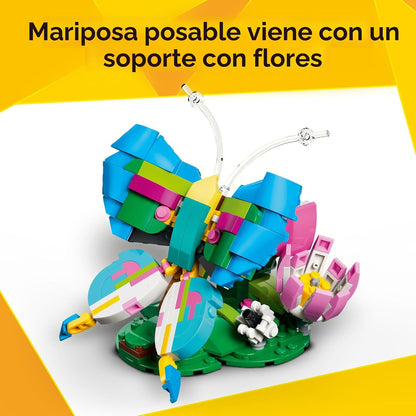 LEGO Creator 3 en 1 Animales salvajes: Colibrí colorido 31384 | Jug...