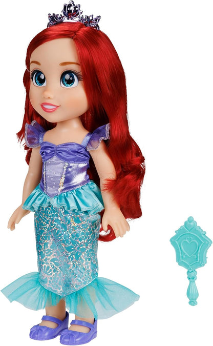 Muñeca Disney Princess, mi amiga, Ariel de 14 pulgadas de alto. Inc...