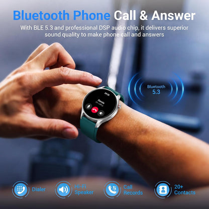 Fitpolo Reloj inteligente para hombres y mujeres, rastreador de act...
