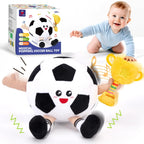 hahaland Juguete musical de fútbol para bebés de 6 a 9 a 12 meses,...