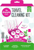 Dapple Kit de limpieza de viaje para bebés, 5 piezas, limpiador de...