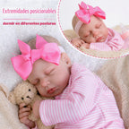 Aori Muñecas bebé Reborn Niña - Muñeca recién nacida durmiente real...
