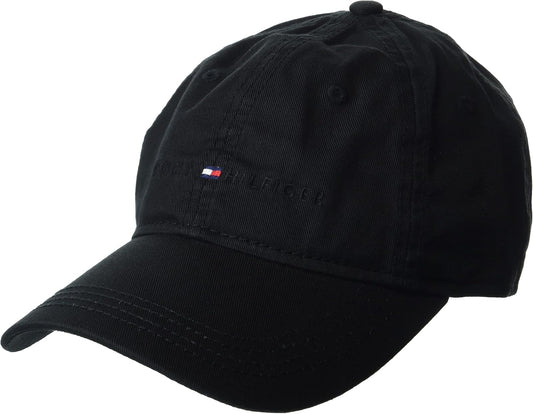 Tommy Hilfiger - Gorra de béisbol ajustable de algodón con logo par...