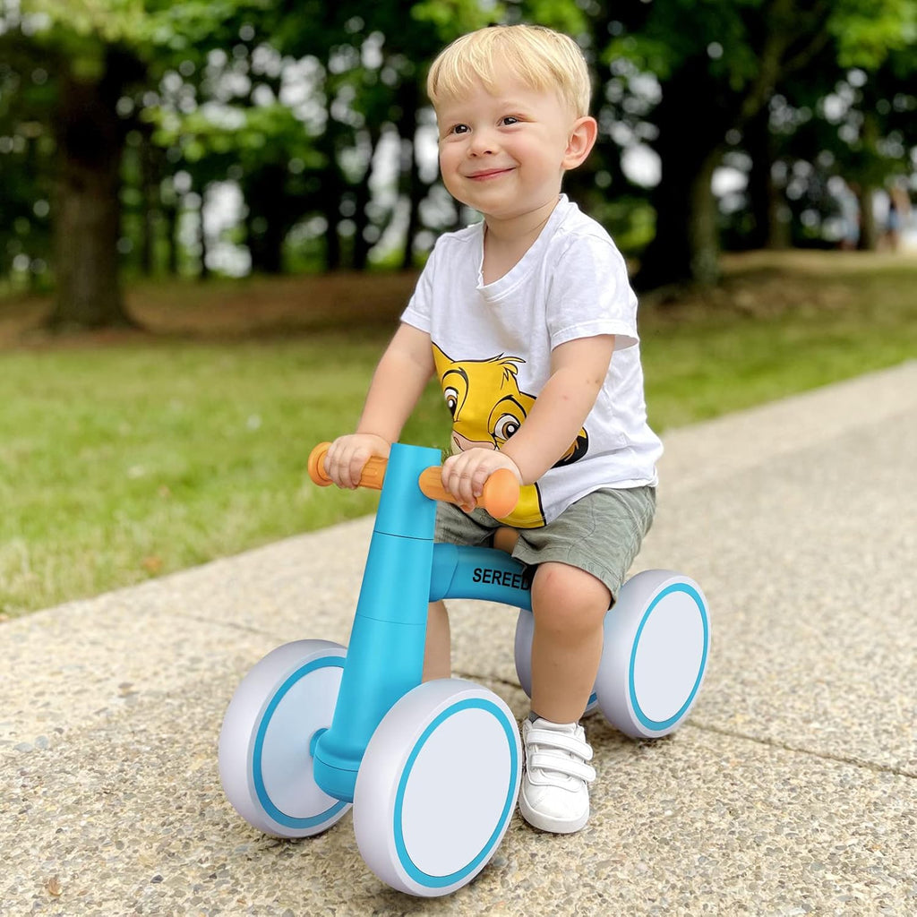 SEREED Bicicleta de equilibrio para bebés de 1 año, bicicleta de eq...