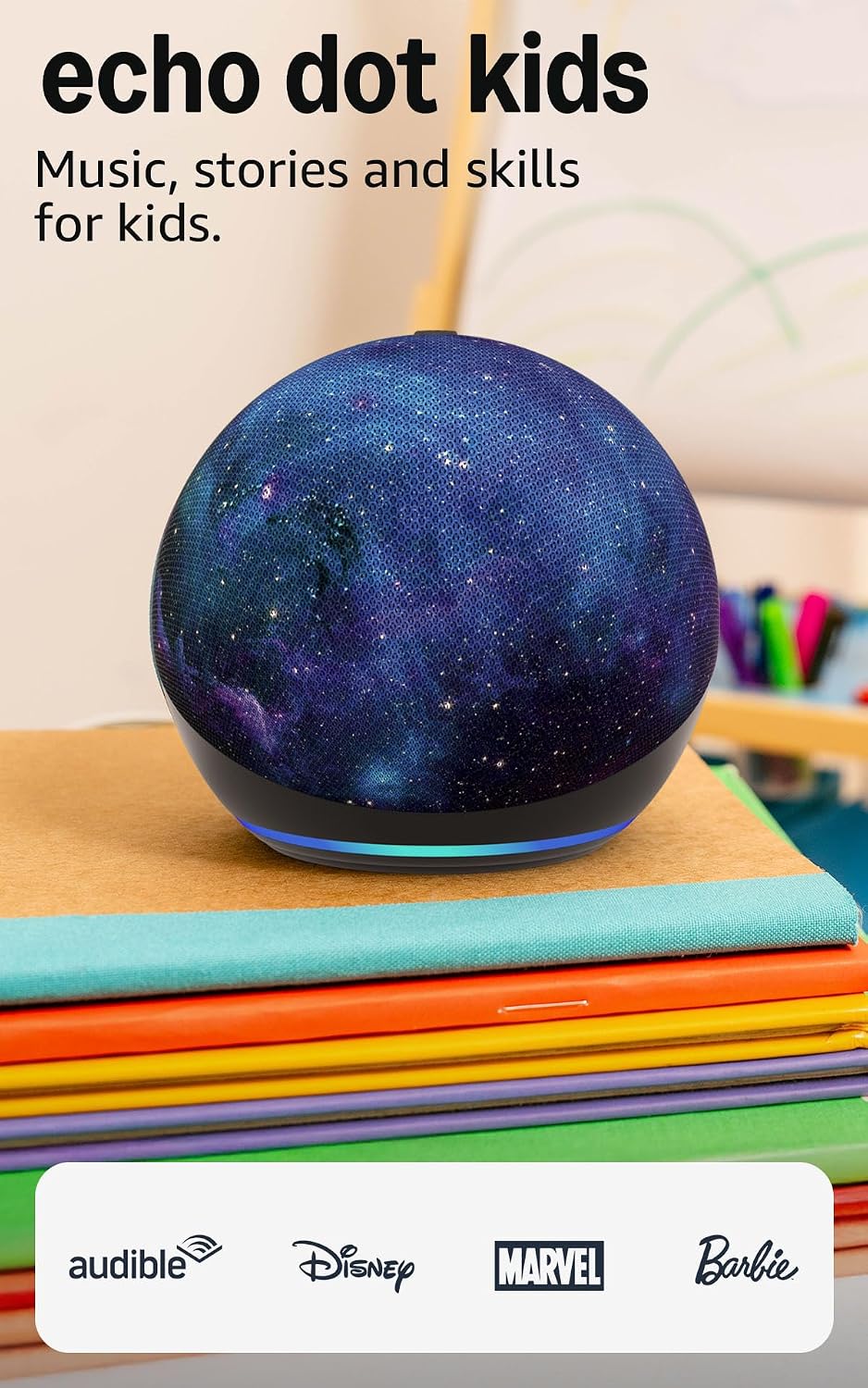 Amazon Echo Dot Kids (último modelo): parlante inteligente para dis...