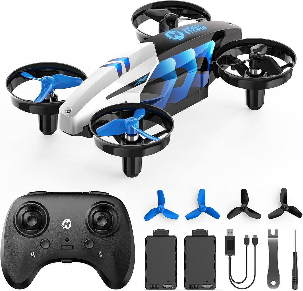 Holy Stone HS210T Drones para niños, 2 en 1 MINI Drone de interior...