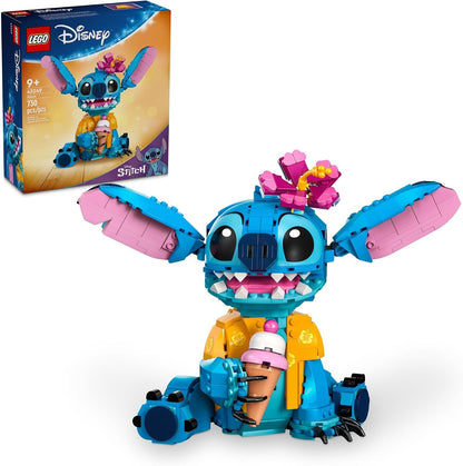 LEGO Disney Stitch Kit de construcción de juguete, juguete de Disne...