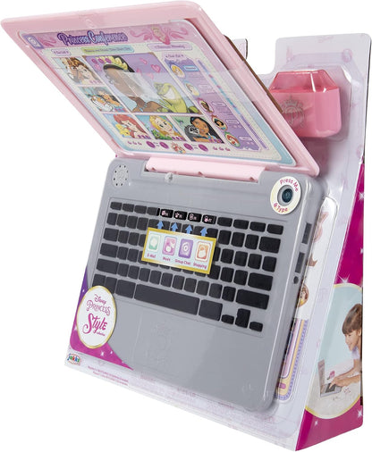 Colección de estilo de princesas de Disney Laptop de juguete con fr...