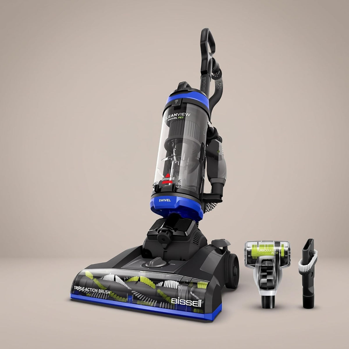 Bissell CleanView 3836 - Aspiradora giratoria, rollo de cepillo de...