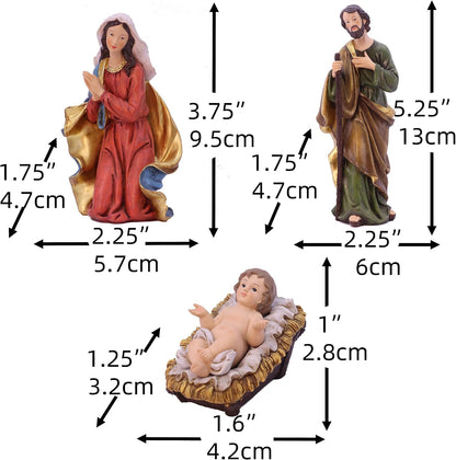 Zayton Juego de figuras de Navidad de 5 pulgadas, 11 piezas | Juego...