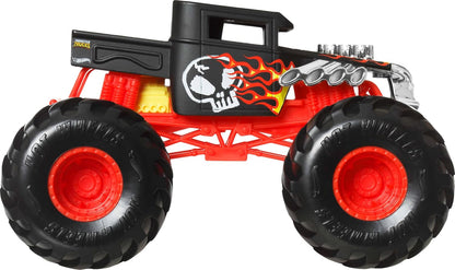 Hot Wheels Monster Trucks Agitador de huesos de gran tamaño en esca...