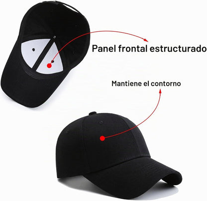 PFFY 2 paquetes de gorra de béisbol Golf Dad Hat para hombres y muj...