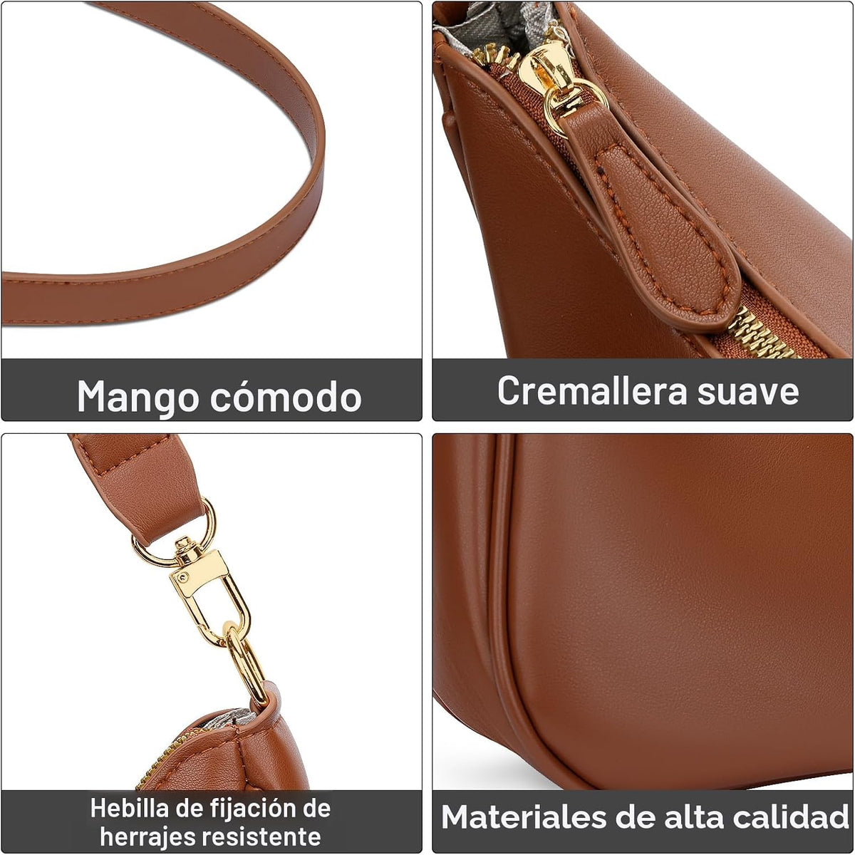 KKXIU Bolso de hombro para mujer, lindos bolsos y bolsos hobo | Bol...