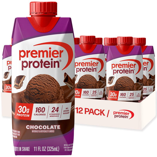 Premier Protein Batido alto en proteínas de 1.06 oz, chocolate, paq...