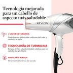 REVLON Secador de pelo iónico por infrarrojos con difusor y concent...