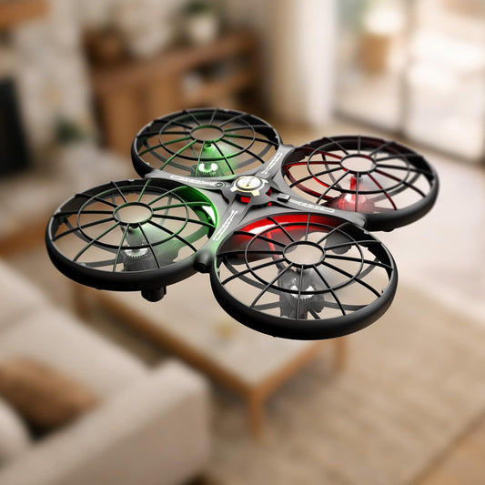 SYMA X100 - Dron de interior para niños de 8 a 12 años, evita obstá...