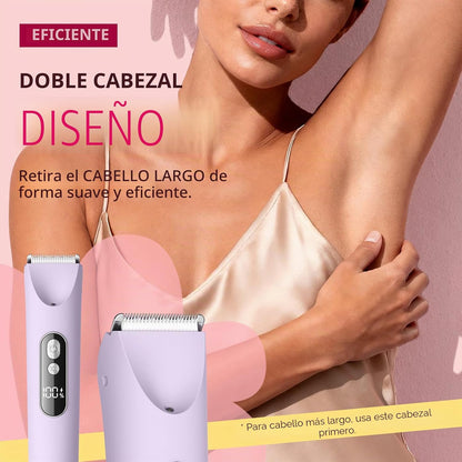 CoolHair Recortadora de bikini para mujer, maquinilla de afeitar el...