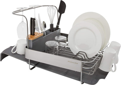 KitchenAid Escurridor expandible para secar platos, 24 pulgadas, ca...