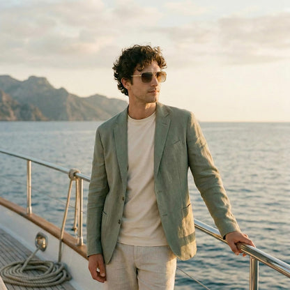 ZENOTTIC Gafas de sol polarizadas de aviador para hombre: protecció...