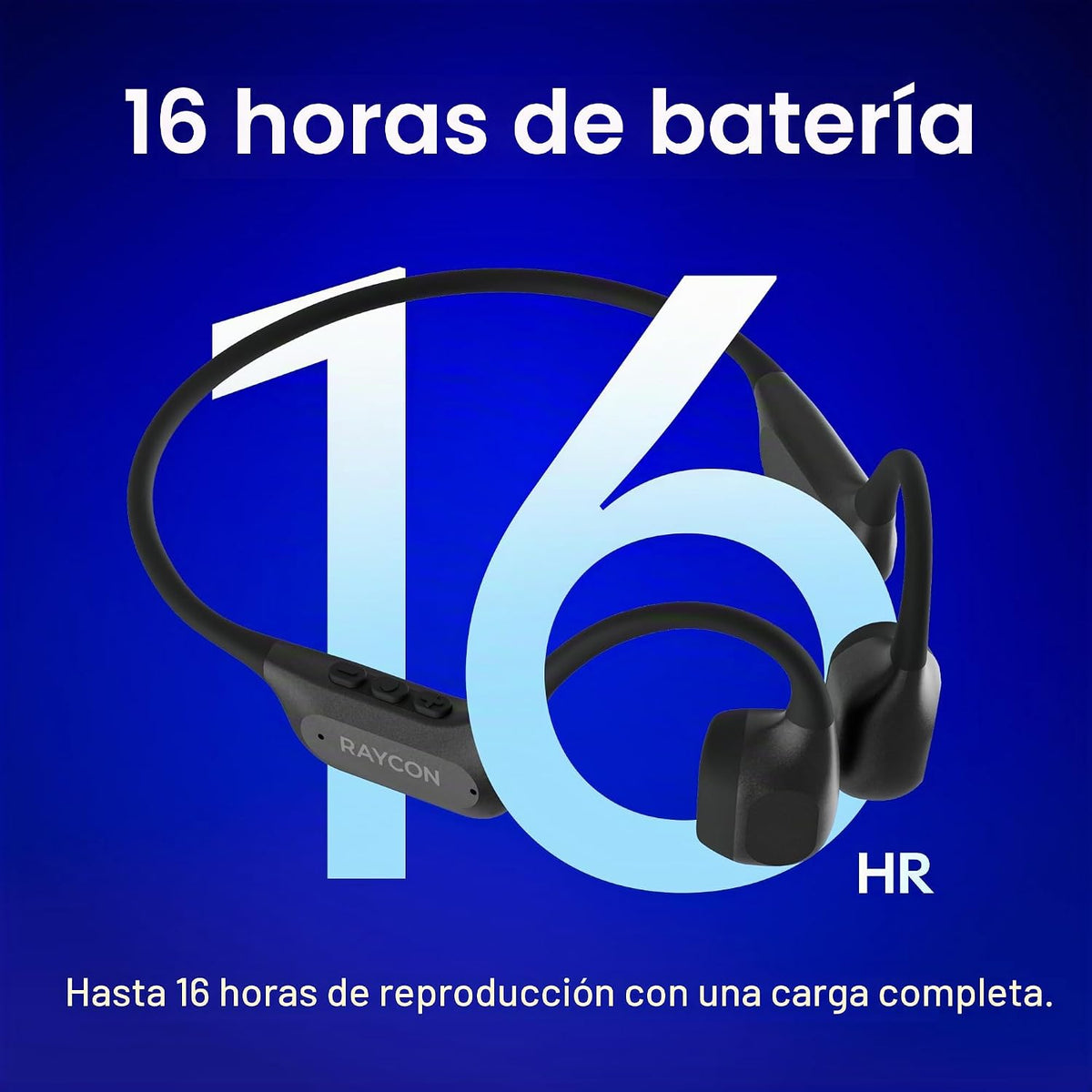 Raycon Auriculares de conducción ósea todos los días, 2ª generación...