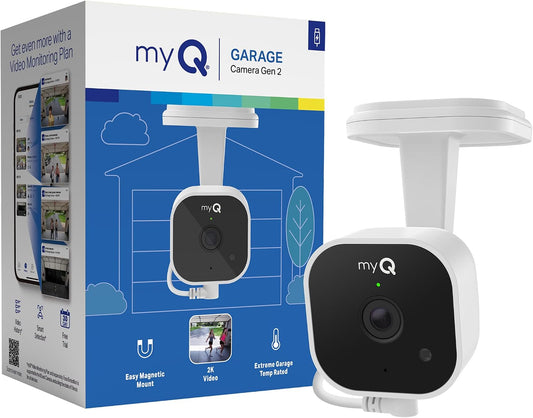 myQ - Cámara enchufable para garaje Gen 2 \u2013 Cámara de garaje i...