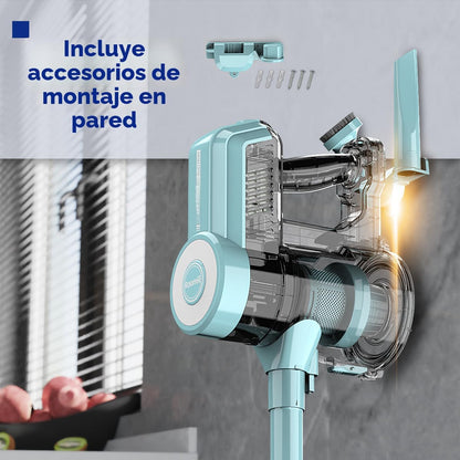 Aspirador con cable Roomie Tec para el hogar, alta potencia de succ...