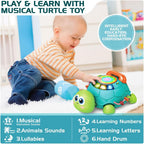 Jyusmile Juguetes para bebés de 6 a 12 meses, juguetes musicales pa...