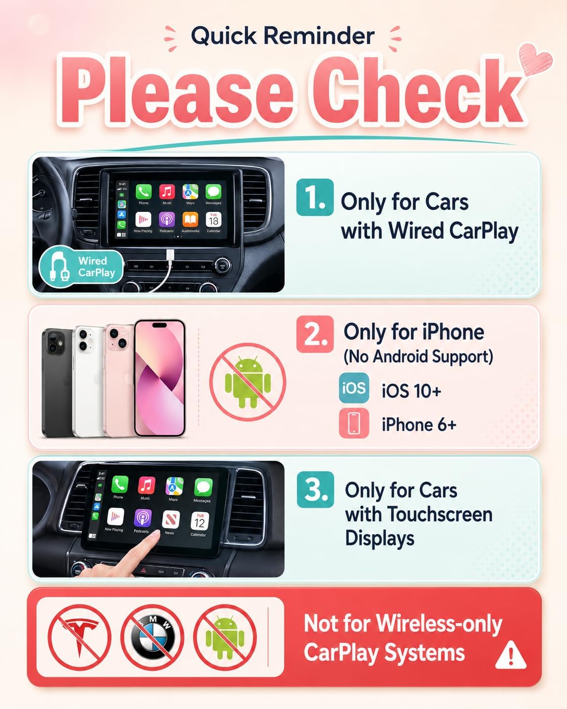 OTTOCAST Cámara de coche para bebé, no necesita pantalla adicional...
