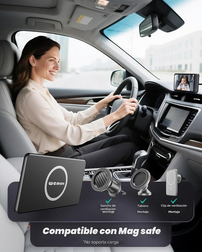 WEMOH Cámara magnética del coche del bebé con el monitor de 5"...