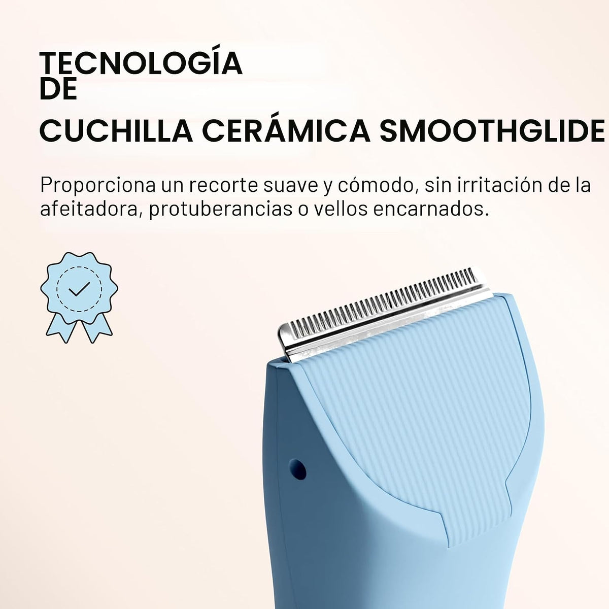 MERIDIAN The Trimmer Original - Recortadora de vello corporal para...