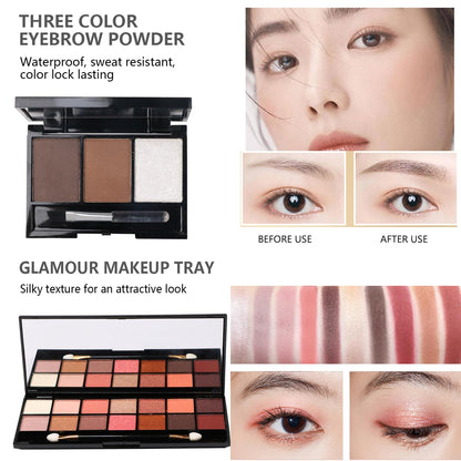 MTDXILTAI Kit de maquillaje todo en uno para bolsa de almacenamient...