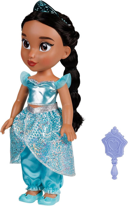 Disney Princess My Friend - Muñeca Jasmine de 14 pulgadas de alto,...