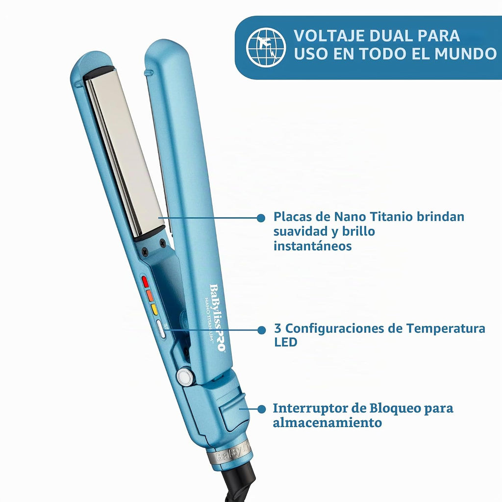 LAS HERRAMIENTAS COMPACTAS BaBylissPRO® Nano Titanium™ ofrecen toda...