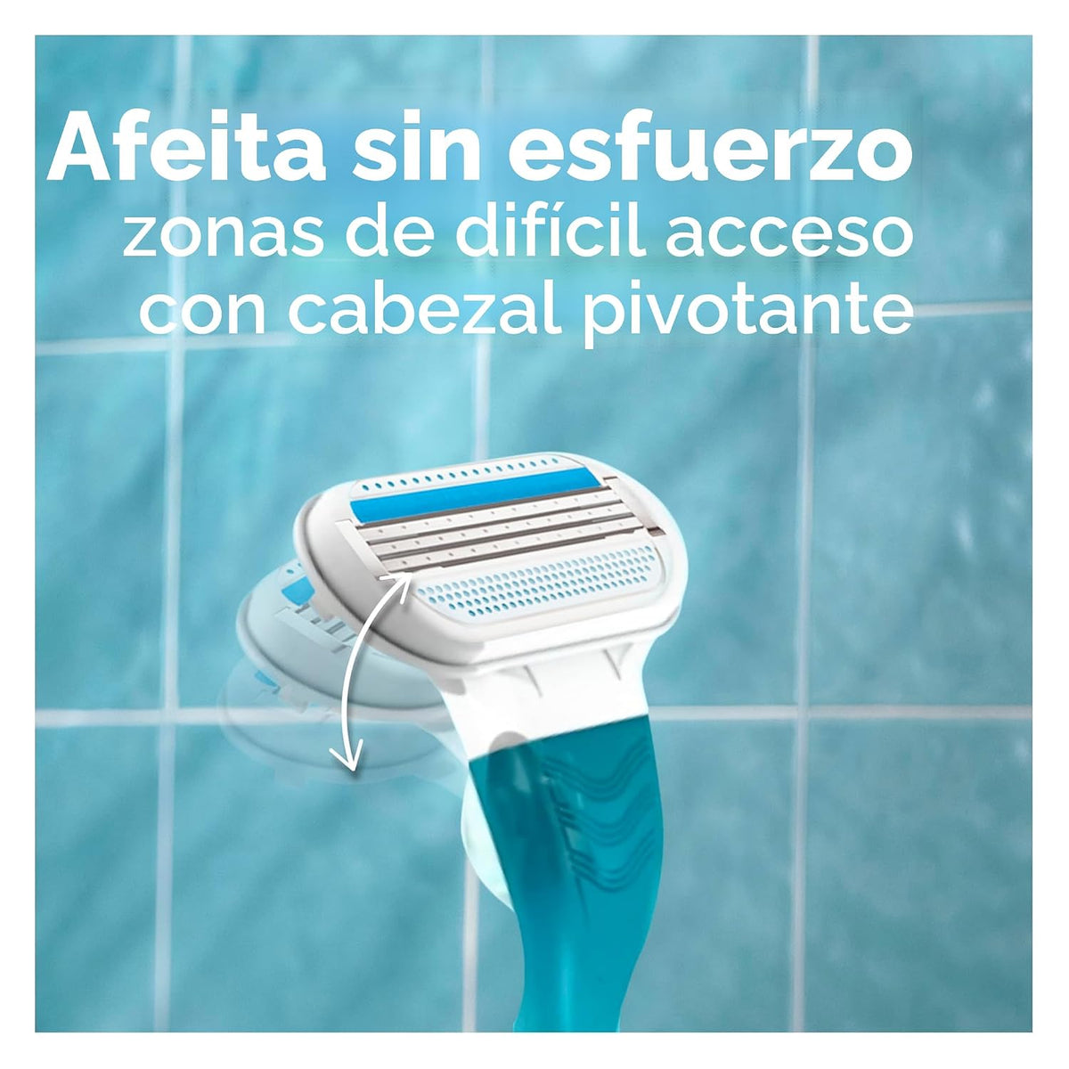 Gillette Venus Smooth Razor para mujeres, incluye 1 mango de afeita...