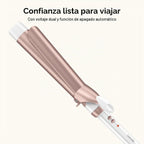 Conair - Plancha rizadora extra larga, doble cerámica, 1 1\/2 pulga...