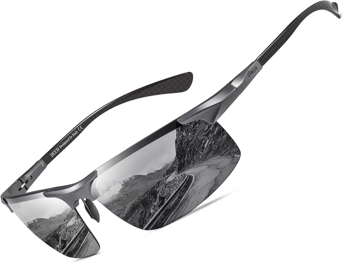DUCO - Gafas de sol polarizadas para hombre, para deportes, pesca,...