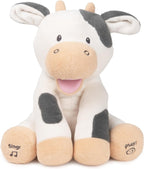 GUND Baby Buttermilk Cow Juguete musical interactivo animado para b...