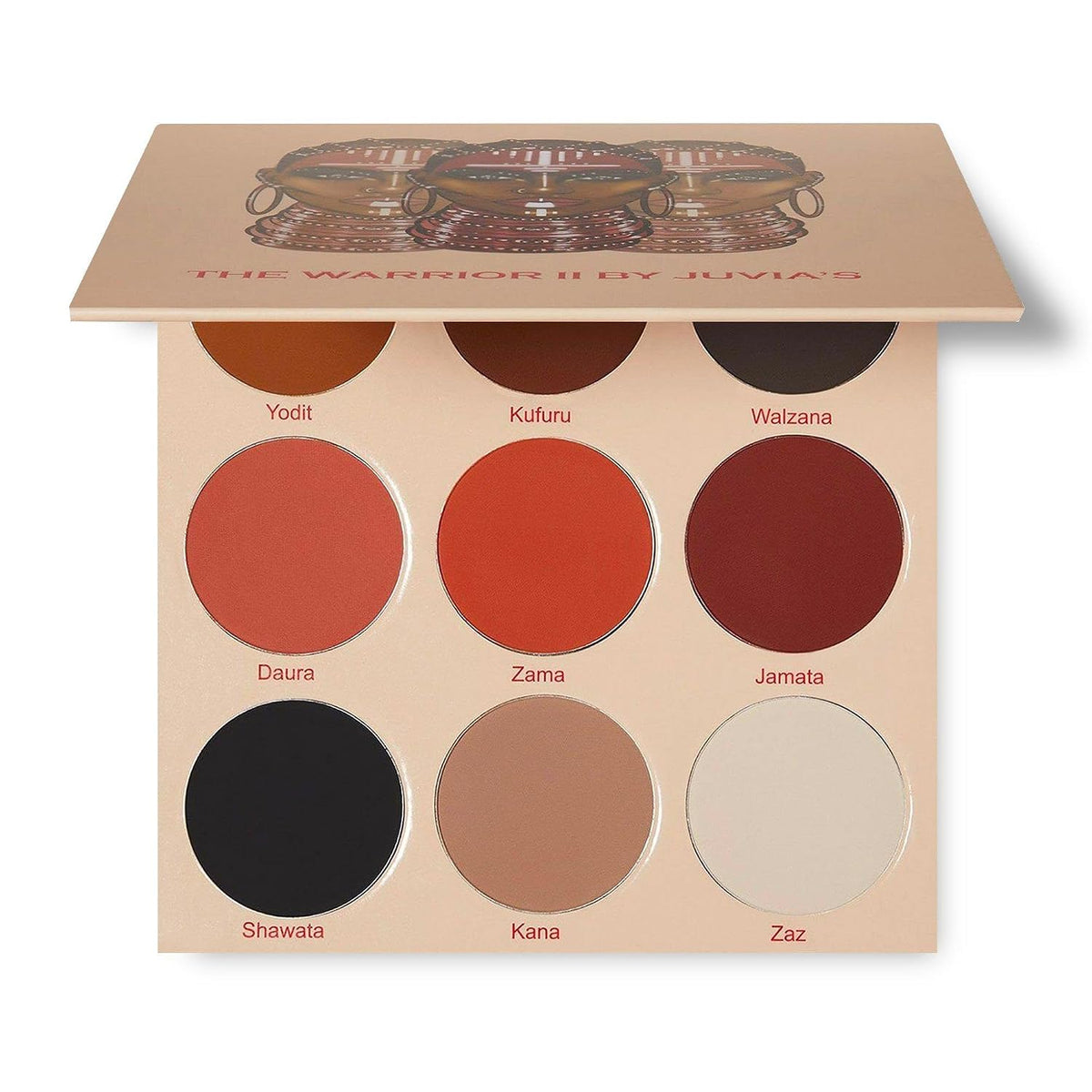 Juvia's Place The Warrior 2 Paleta de sombras de ojos 9 tonos p...