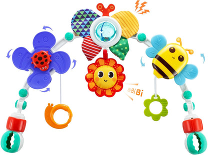 Lynncare Juguetes de moisés ajustable para bebés y niños pequeños,...