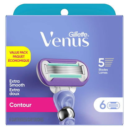 Gillette Venus Recambios de hoja de afeitar de lujo Smooth Swirl pa...