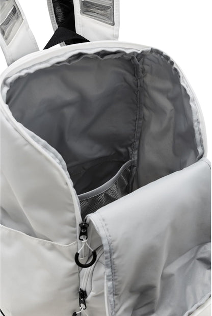 Nike Varsity Elite Mochila (32L), Blanco\/Negro\/Oro Metálico, MISC
