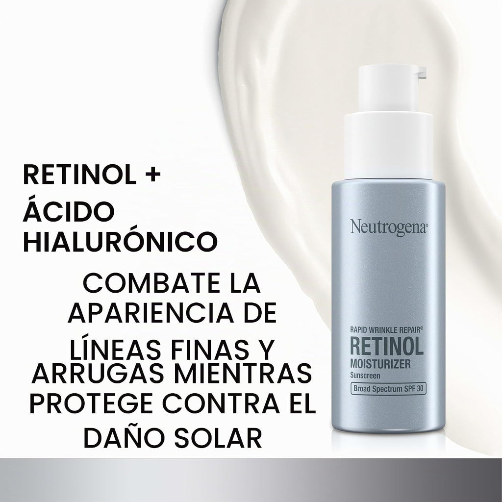 Neutrogena Hidratante facial de retinol Rapid Wrinkle Repair con SP...